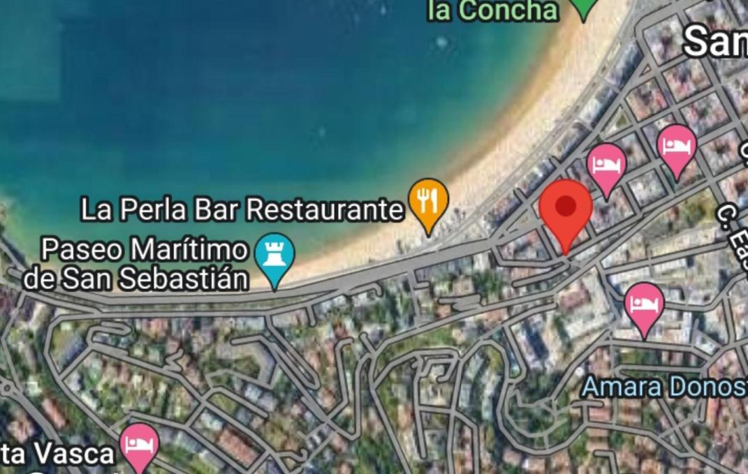 Apartamento La Concha San Sebastián Eksteriør billede
